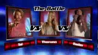 Nader vs. Thorunn vs. Tal: Kiss From A Rose | The Voice of Germany 2013 | Battle