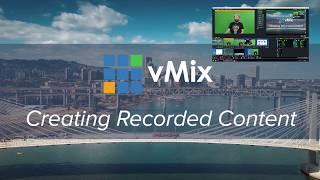 Creating Recorded Content- No more post-production or editing!