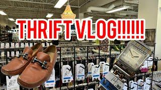 Thrift VLOG found rare watch and Salvatore Ferragamo