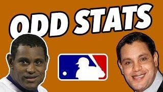 The ODDEST STATLINES in MLB HISTORY - WEIRD BASEBALL STATS