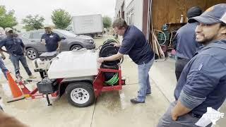 Jetter Video - Spartan Tool Model 758 Trailer Jetter - 7580F000