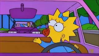 Maggie Drives A Car - The Simpsons