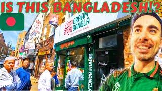 Exploring the BANGLADESHI Area of London (BANGLATOWN) 