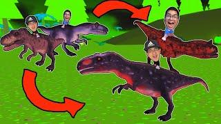 CRIAMOS NOVAS TRANSFORMAÇÕES NO LABORATÓRIO DE CLONES DE DINOSSAUROS!