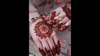 Easy mehndi design | simple backhand mehndi design | mehndi design | mehndi | #shorts #youtubeshorts