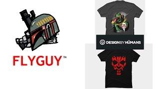 Design By Humans Star Wars Tee Shirts Review | By @FLYGUY