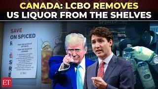 Trump tariff effect in Canada: Ontario's main liquor store pulls out US alcohol from shelves