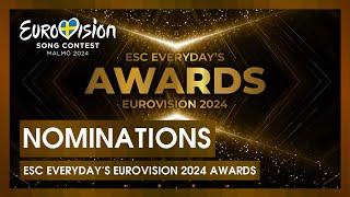 ESC Everyday's Eurovision 2024 AWARDS - Nominations (VOTING CLOSED)