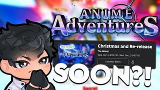 Anime Adventures Is Soon!?