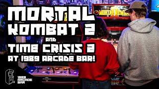 Mortal Kombat 2 & Time Crisis 2 arrive at the '89 Arcade Bar