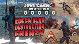 JC3 - 5 Gears RPG Frenzy III - Rocca Blau Destruction Frenzy