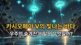 카시오페아 V의 빛나는 바다, 우주의 숨겨진 비밀은 무엇일까?