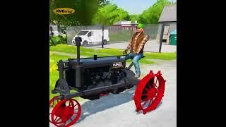 Off to Bale 6000 Acres of Hay with the Farmall Regular! | KVGarage #shorts