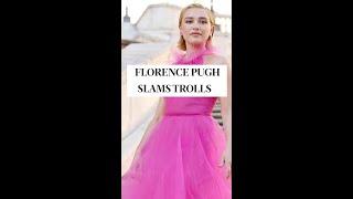 florence pugh hits back at 'vulgar' instagram comments instagram