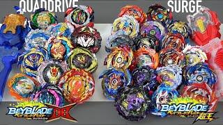 DB BEYS SPARKING BEYS | All Season 5 VS All Season 6 EPIC BATTLE | Beyblade Burst Quadstrike/Surge