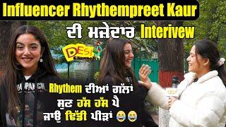 Khadpanch Web Series Interview - Rhythempreet Kaur | New Punjabi Webseries | Rhythempreet Kaur Vlogs