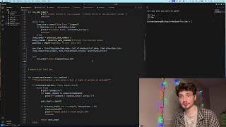 Teaching Myself Python LIVE  | Data Structures and Algorithms in Python + Project | 12-08-2024