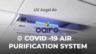 UV Angel Air Covid 19 Air Purification System