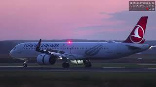 Cologne Bonn Airport LIVE - Sunset Planespotting 2024-12-01