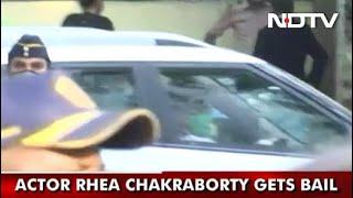 Rhea Chakraborty Released From Mumbai Jail Nearly A Month After Arrest