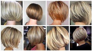 woman gorgeous Short Bob pixie Haircut 2024!#pixiebobhaircut #beautiful