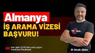 İŞ ARAMA VİZESİ! ALMANYA'YA GÖÇÜN EN KOLAY YOLU! @benyuxel