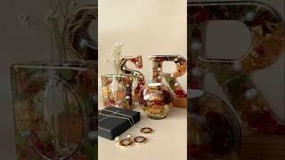 Wedding jewellery preservation, home decor ideas, resin varmala preservation, resin art, gifts
