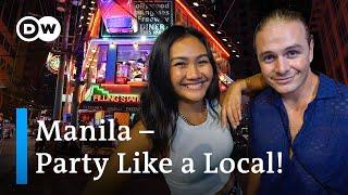 INSIDE Manila's Exciting Nightlife | Secret Bars, Clubs and Street Food with YouTubers Ave & Martin