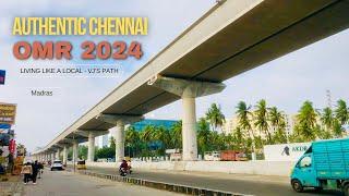 OMR 2024 - A Hub of IT Growth and Metro Connectivity 4K #vjspath  #chennai  #roadtrip #omr