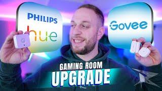 Govee Tür-Kontakte & Philips Hue Bewegunsmelder | Gaming Room noch smarter machen