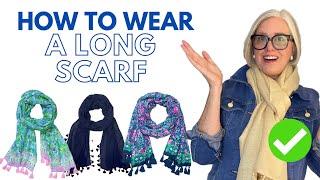 10 EASY Ways to Wear a SCARF so you Look *EXPENSIVE*