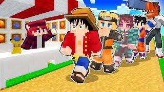 Hachi 24 Giờ Mở Cửa Hàng Anime Trong Minecraft