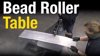 The PERFECT Bead Roller Accessory: Bead Roller Table from Eastwood