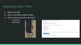 6  Bypassing Spam Filters And Timing Your Phish