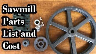 #72 - DIY Sawmill Parts List And Where To Get Them.