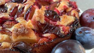 Delicious  Plum Coffee Cake