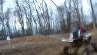 D2Etv...Riding ATV at Tomahawk MX Track-West Virginia