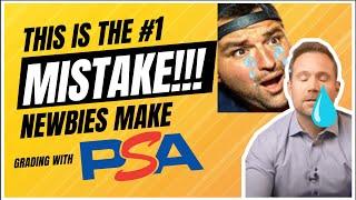 This is the NUMBER ONE MISTAKE NEW SPORTS CARD GRADERS MAKE WHEN SUBMITTING TO PSA