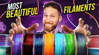 Cool 3D Printer Filaments You HAVE to Try