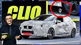 2026 Renault Clio Spied For The First Time With Weird Side-Exit Exhaust