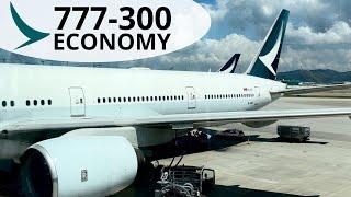 Cathay Pacific HIGH DENSITY 438-seater B777-300 to Fukuoka (ECONOMY)