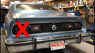 Comet Tail Light Repair