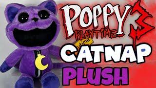 The Official CatNap Plush Is HERE! - [Poppy Playtime Plush Review]