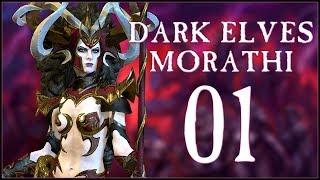 TREACHEROUS DARK ELVES - Dark Elves: Morathi (Legendary) - Total War: WARHAMMER II - Ep.01!