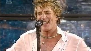 Rod Stewart - I don't wanna talk about it (Live Safeway)