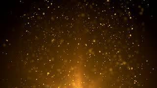 Gold Dust Particles | Free Animation Loop Background