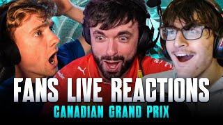 Fans Live Reactions to the 2024 Canadian Grand Prix