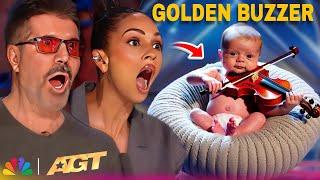 Child prodigy shocks judges | BEST OF AGT 2024 - Everyone fainted