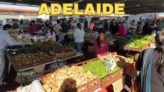 Adelaide SA Farmer’s Market  Walkthrough | Australia Walk Tour 2024