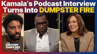 Kamala AWKWARD Podcast Interview Turns Into DUMPSTER FIRE